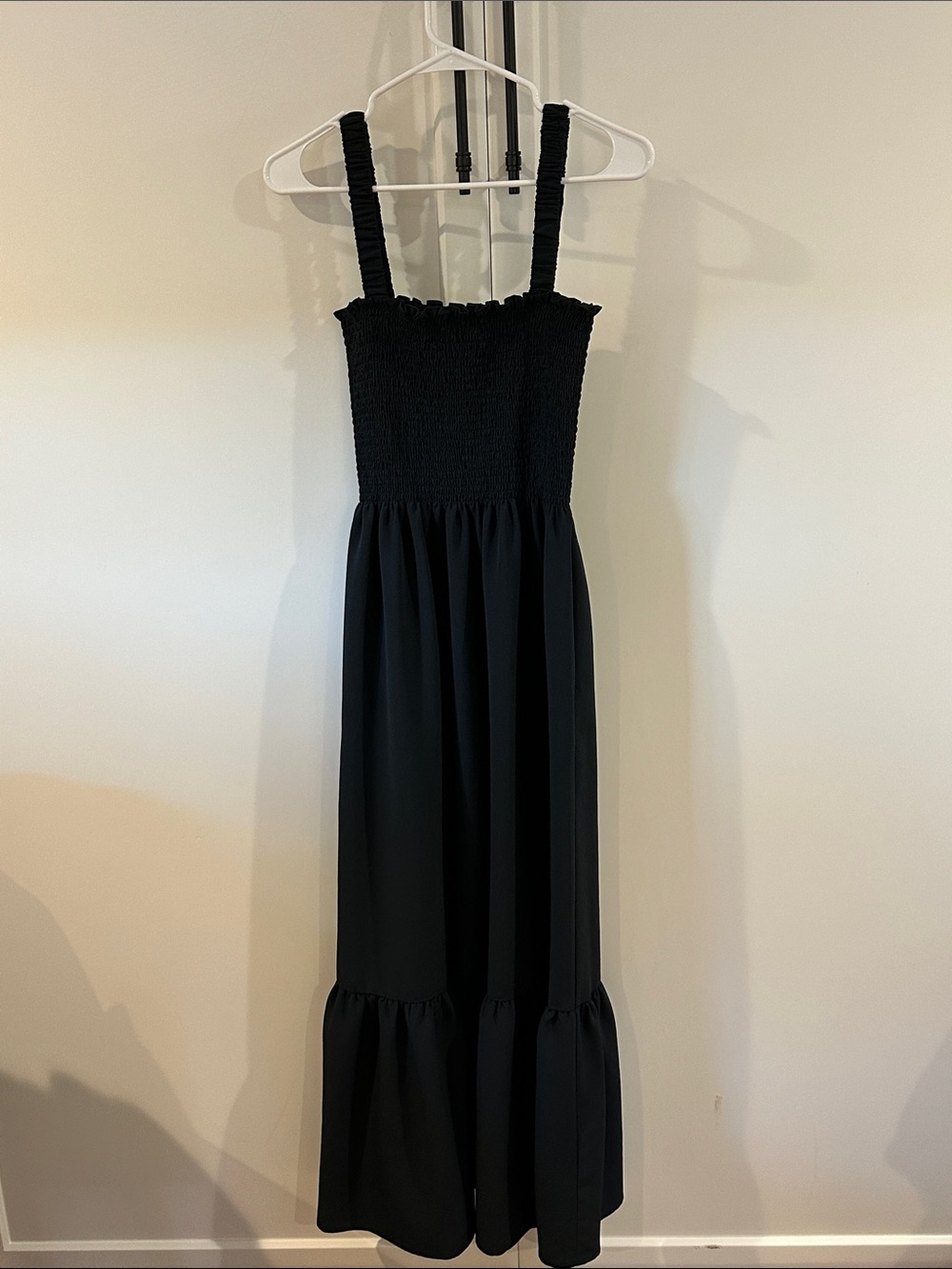 Hill House Women’s Black Smocked Maxi Dress - Classic Black